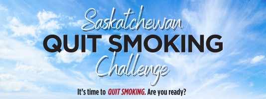 Register for the Saskatchewan Quit Smoking Challenge