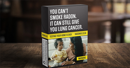 You can't smoke radon, but it can still give you lung cancer.
