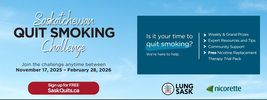 Join the Saskatchewan Quit Smoking Challenge