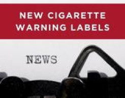 New Cigarette Warning Labels