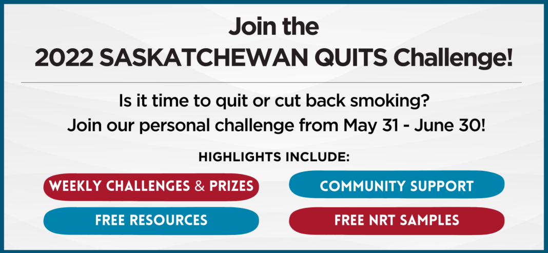 Sign up for Saskatchewan Quits Challenge