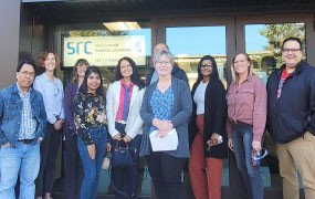 Lung Sask Visits SRC