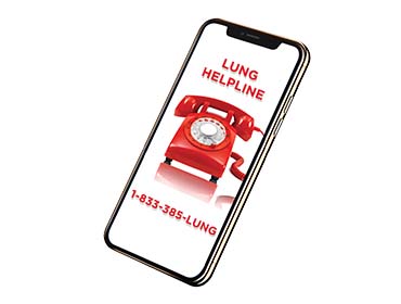 Call the Lung Helpline