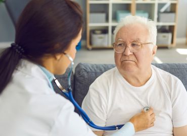 Image of doctor and patient
