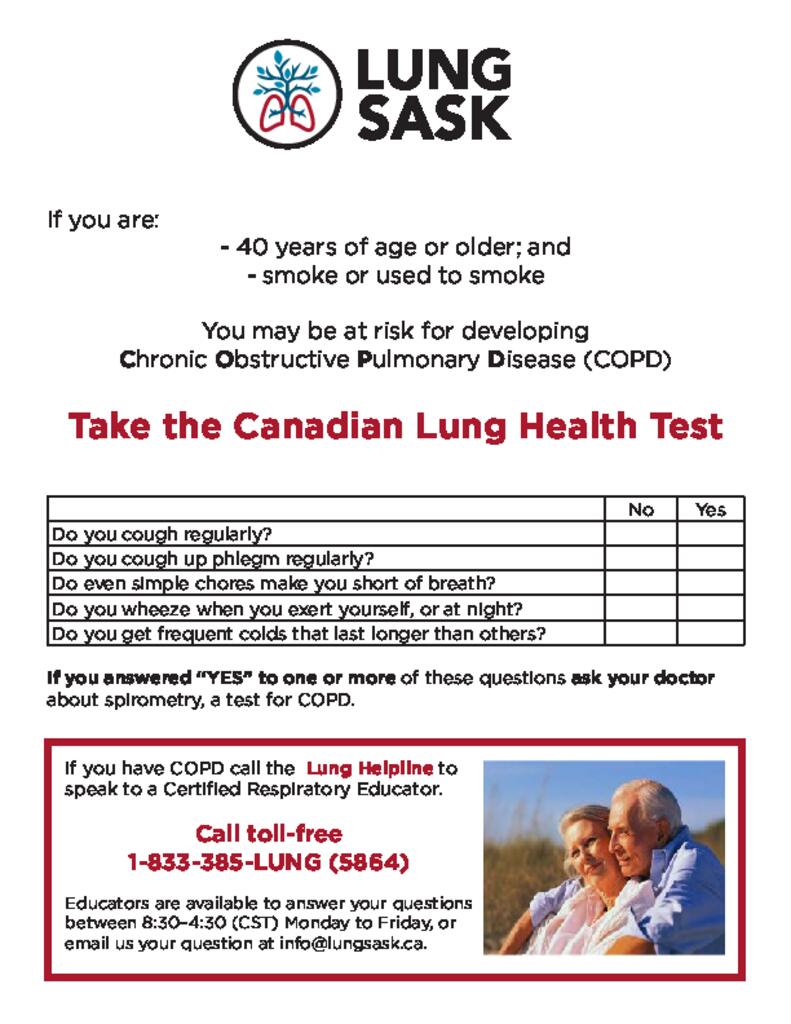 Canadian Lung Health Test