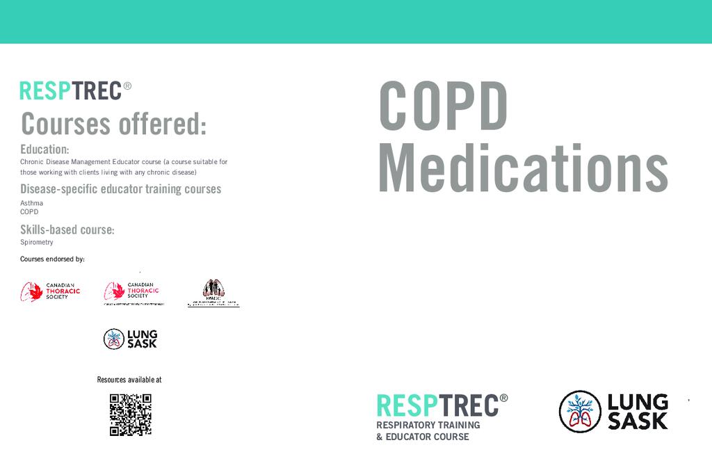COPD Medications Brochure