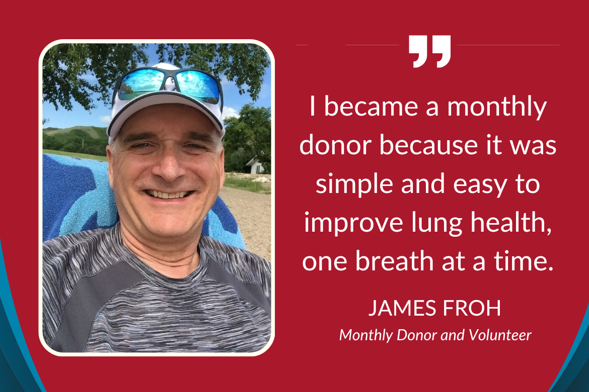 James Froh - Monthly Donor