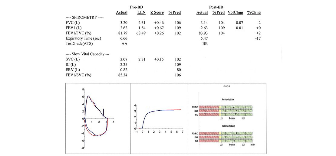 spirometry interpretation intensive