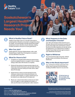 Healthy Future Sask Research