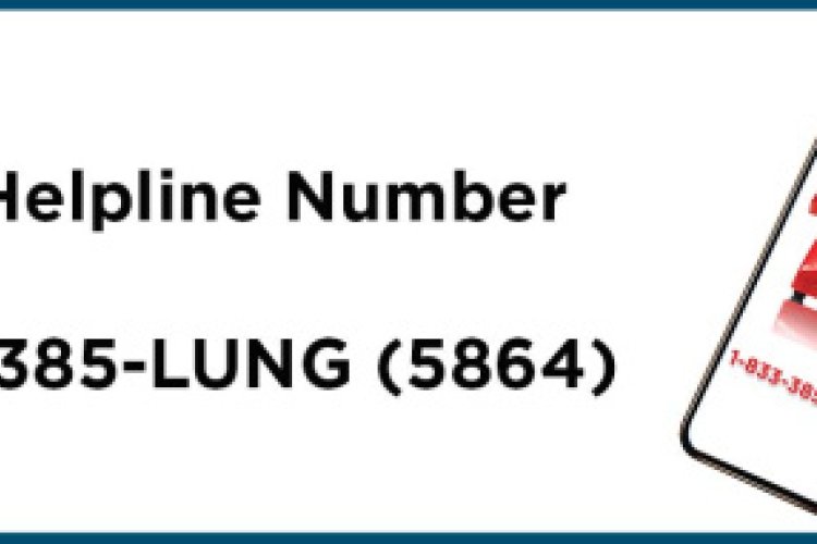 lung helpline new number
