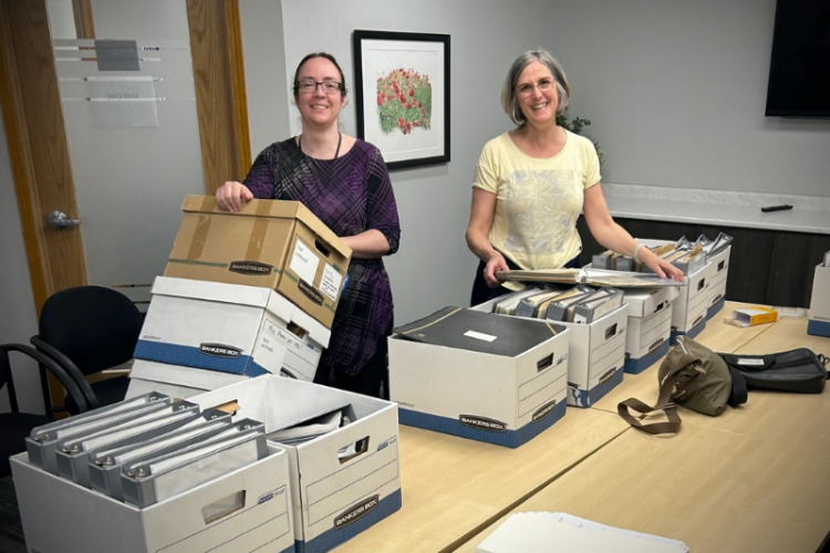 Picturing staff from the Provincial Archives of Saskatchewan