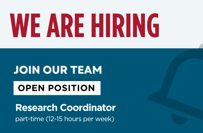 We are hiring a Research Coordinator