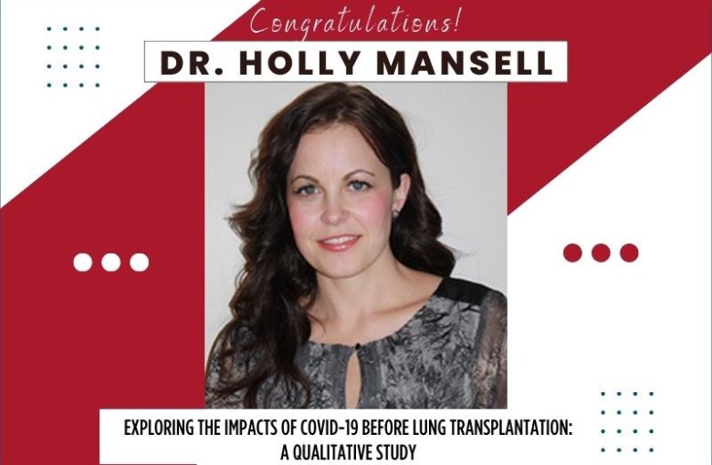 Congrats Dr. Holly Mansell