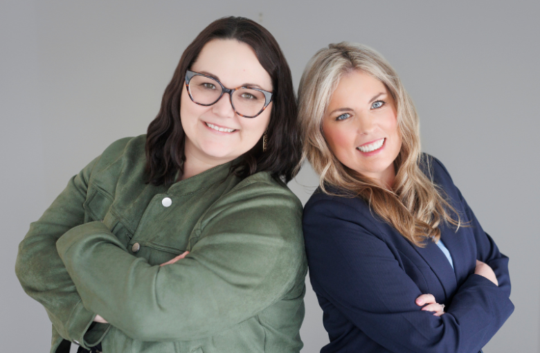 Jaimie and Jill smiling