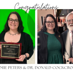 Jaimie Peters & Dr. Donald Cockcroft