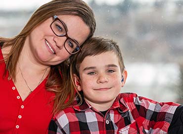 Jenna and her son